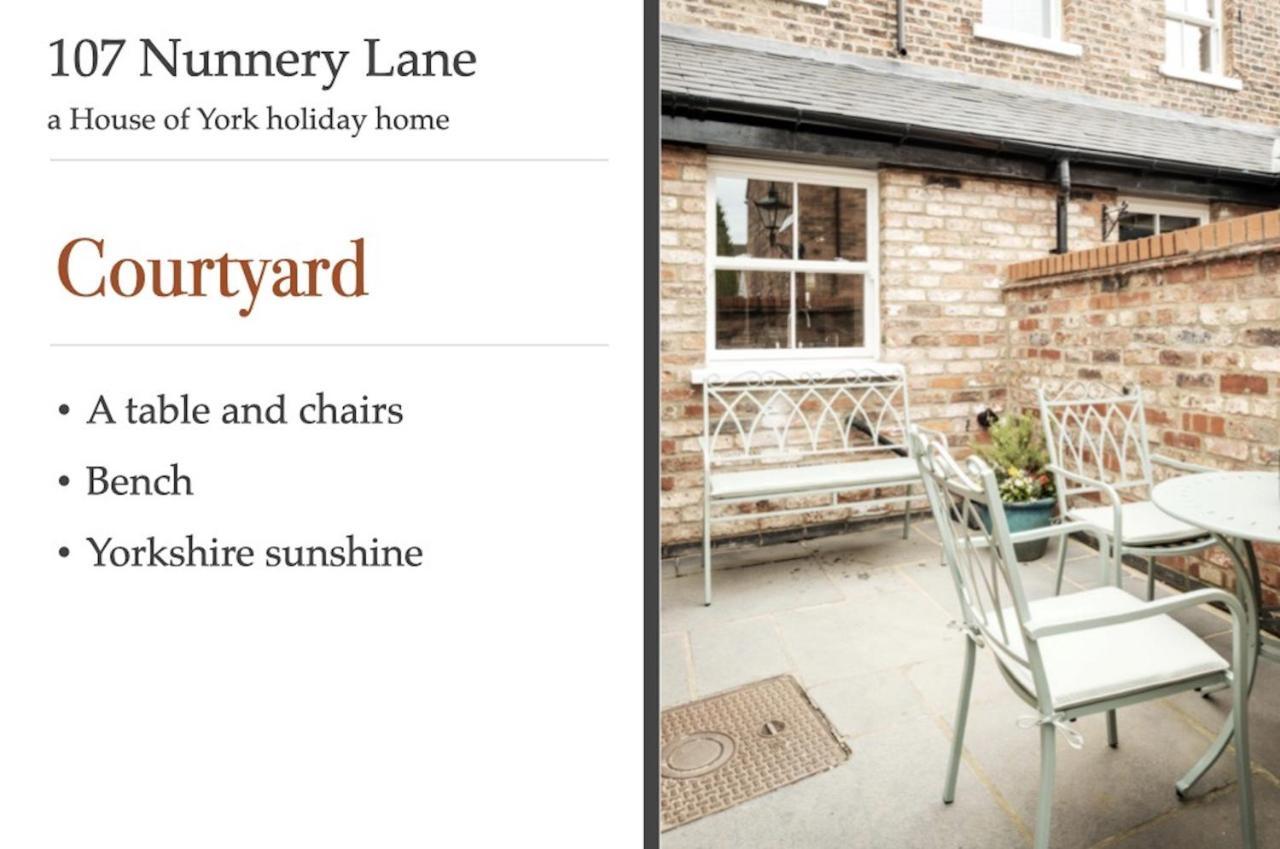 107 Nunnery Lane - A House Of York Holiday Home Экстерьер фото